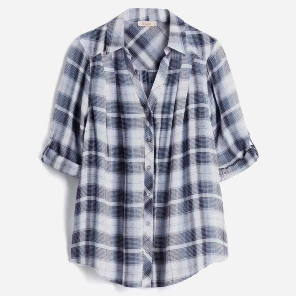 Redwood Button Down Top